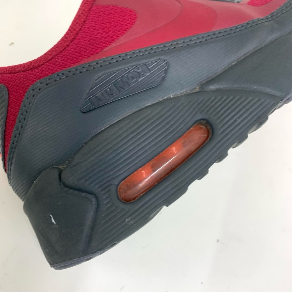 Nike Air Max Ultra 2.0 Womens Port Red Wine US 5Y UK 4.5 VGC Preowned - Picture 4 of 8